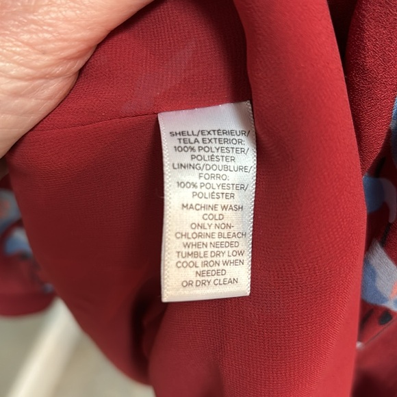 Ann Taylor Loft fall floral dress, XSP, like new - Picture 7 of 7